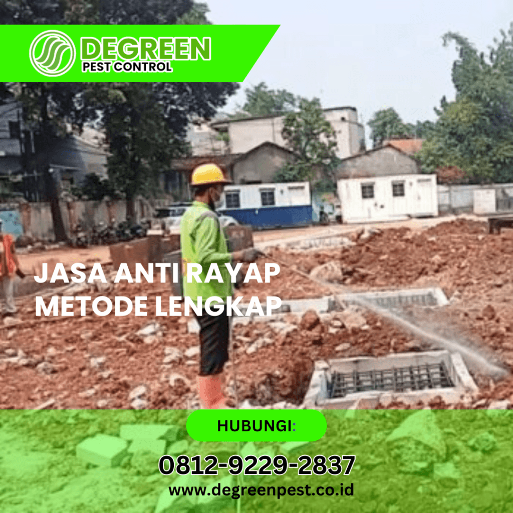 Jasa Anti Rayap di Palmerah Jakarta Barat Bergaransi