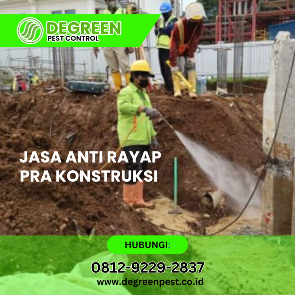 Jasa Semprot Rayap di Jakarta Bergaransi